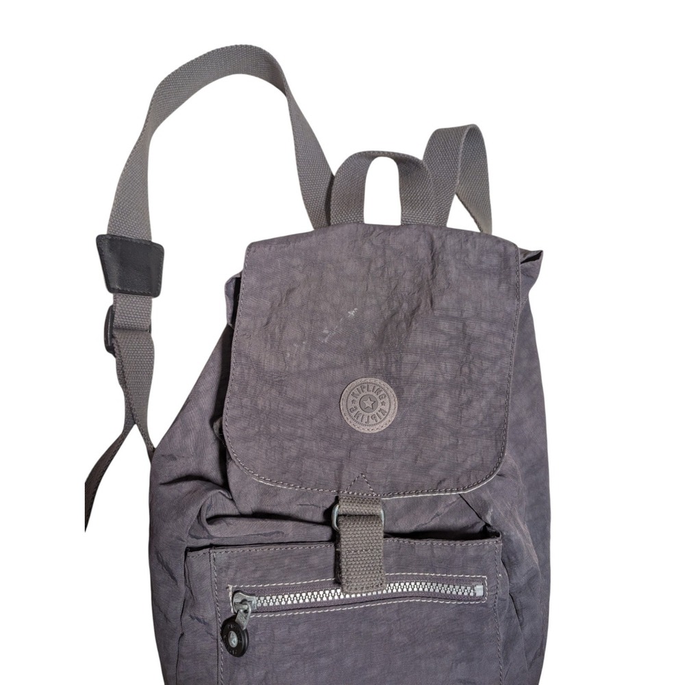 Kipling‎ Draw String Mini Backpack Gray - Picture 3 of 5